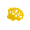 Loulou Lollipop PLAY字型刺蝟牙膠-黃色