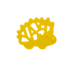 Loulou Lollipop PLAY字型刺蝟牙膠-黃色