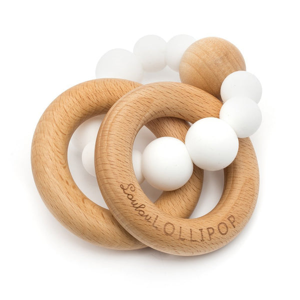 Loulou Lollipop 氣泡牙膠-白色